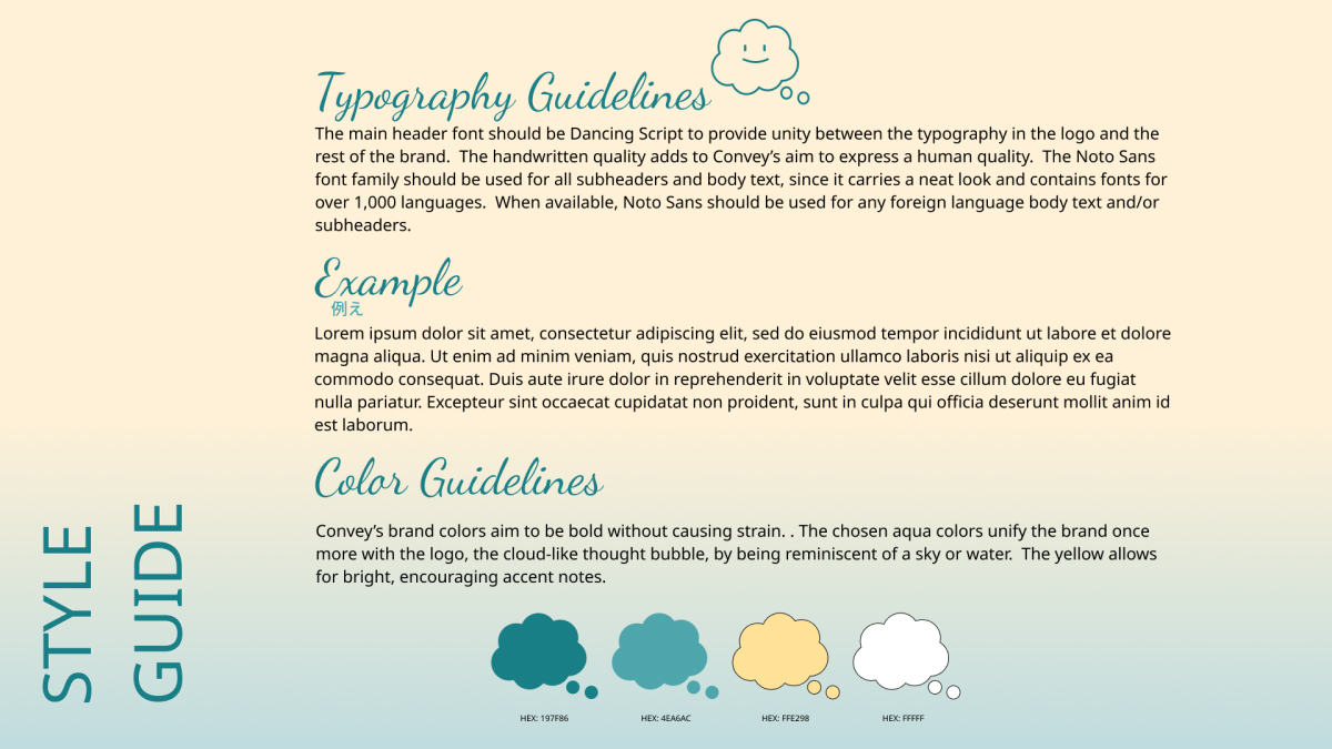 Convey Mockup